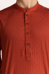 Rust Basic Kurta KR-STY24-063