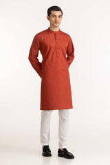 Rust Basic Kurta KR-STY24-063