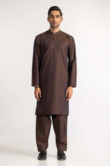 Rust Embroidered Suit SK-E24-015