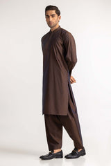 Rust Embroidered Suit SK-E24-015