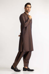 Rust Embroidered Suit SK-E24-015