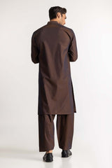 Rust Embroidered Suit SK-E24-015