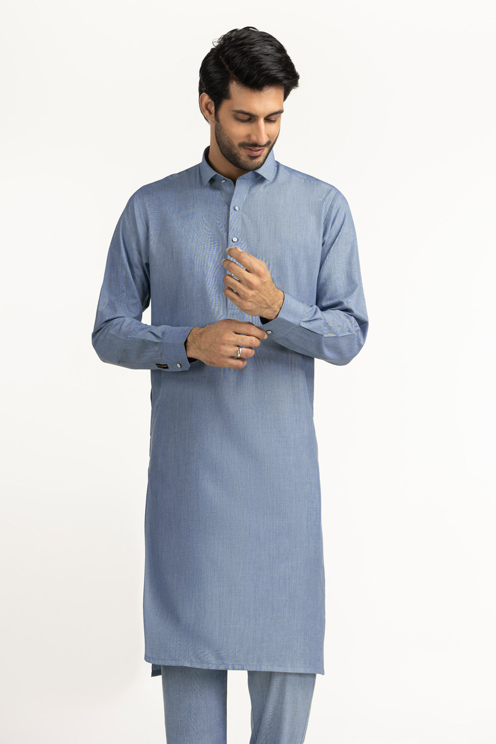 Sada Bahar Unstitched Fabric Blended-LF