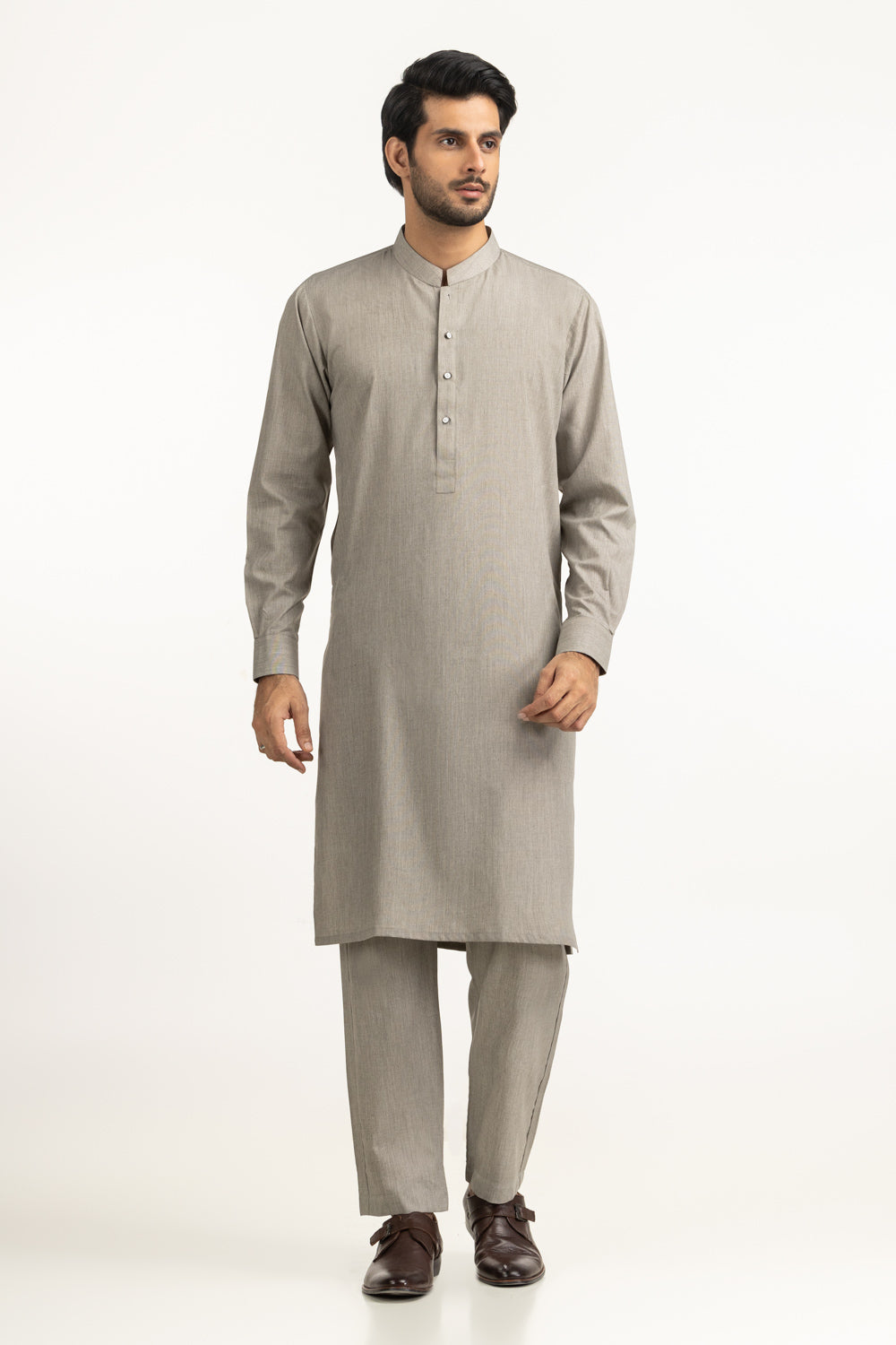 Sada Bahar Unstitched Fabric Blended-LF