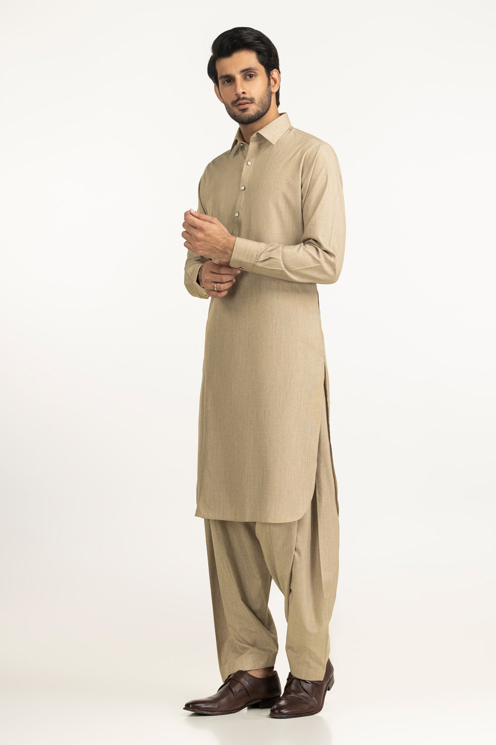 Sada Bahar Unstitched Fabric Blended-LF
