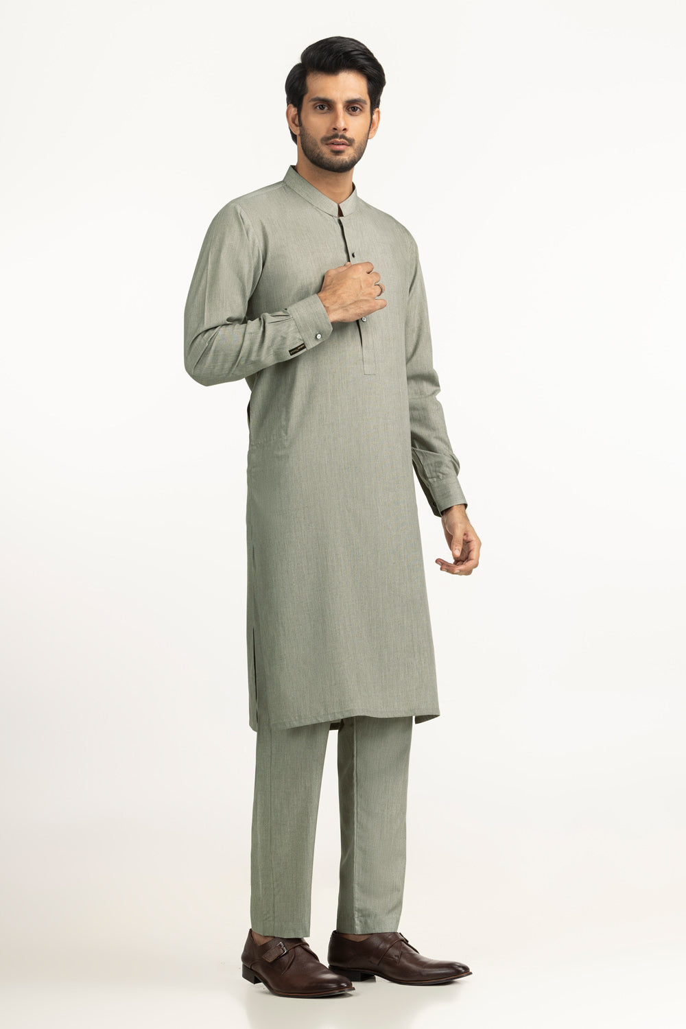 Sada Bahar Unstitched Fabric Blended-LF