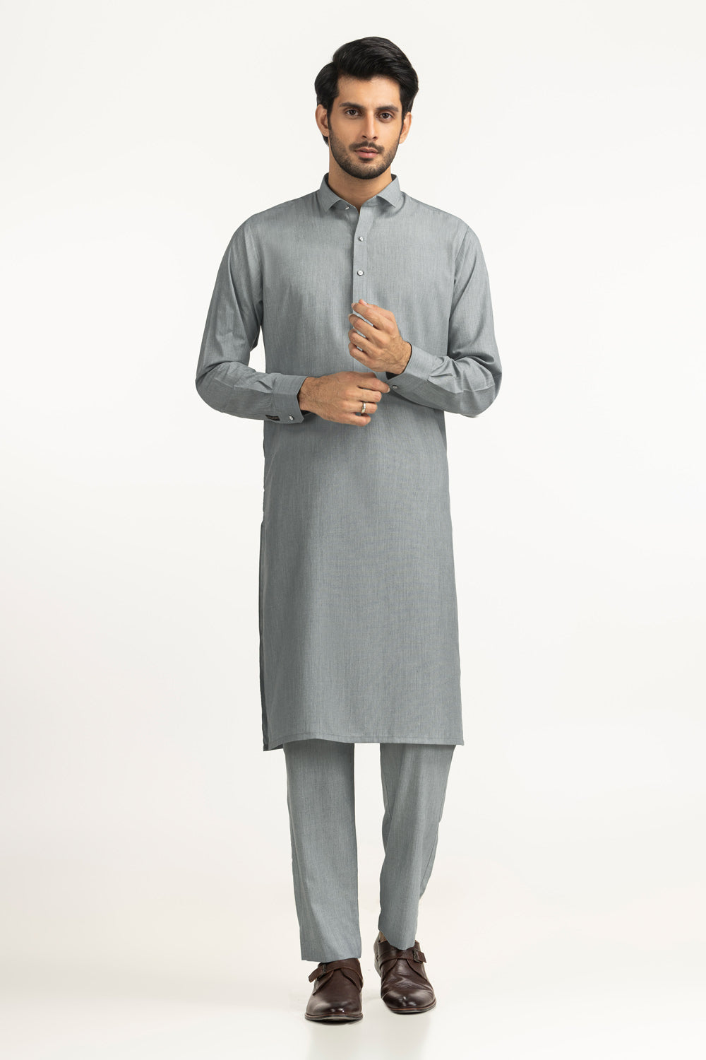Sada Bahar Unstitched Fabric Blended-LF
