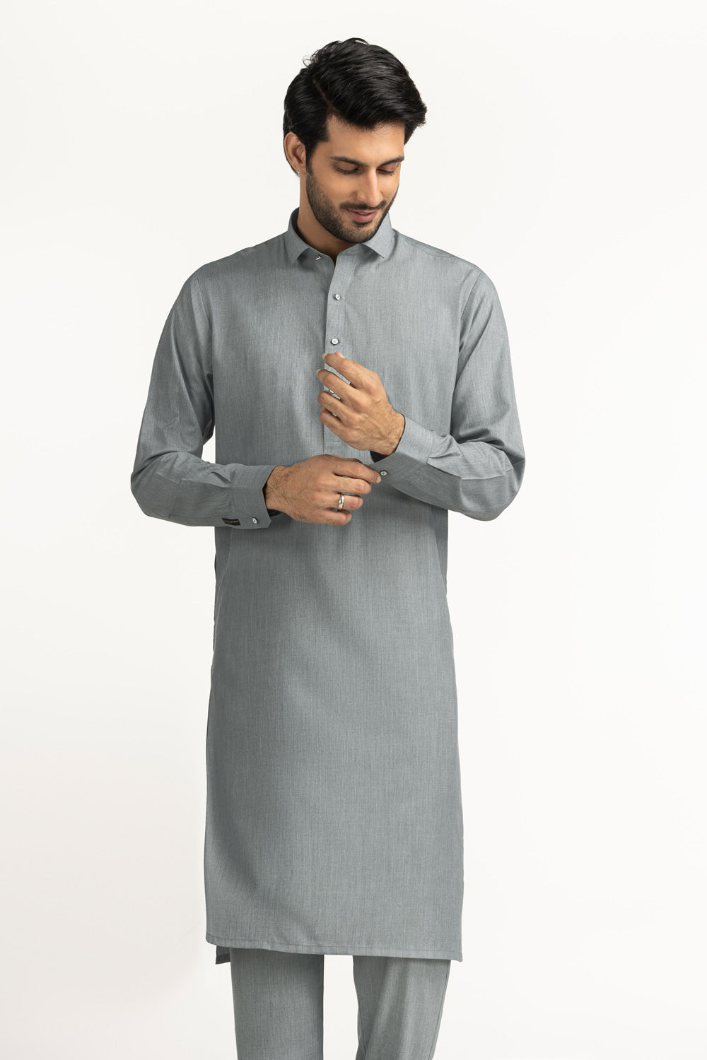 Sada Bahar Unstitched Fabric Blended-LF