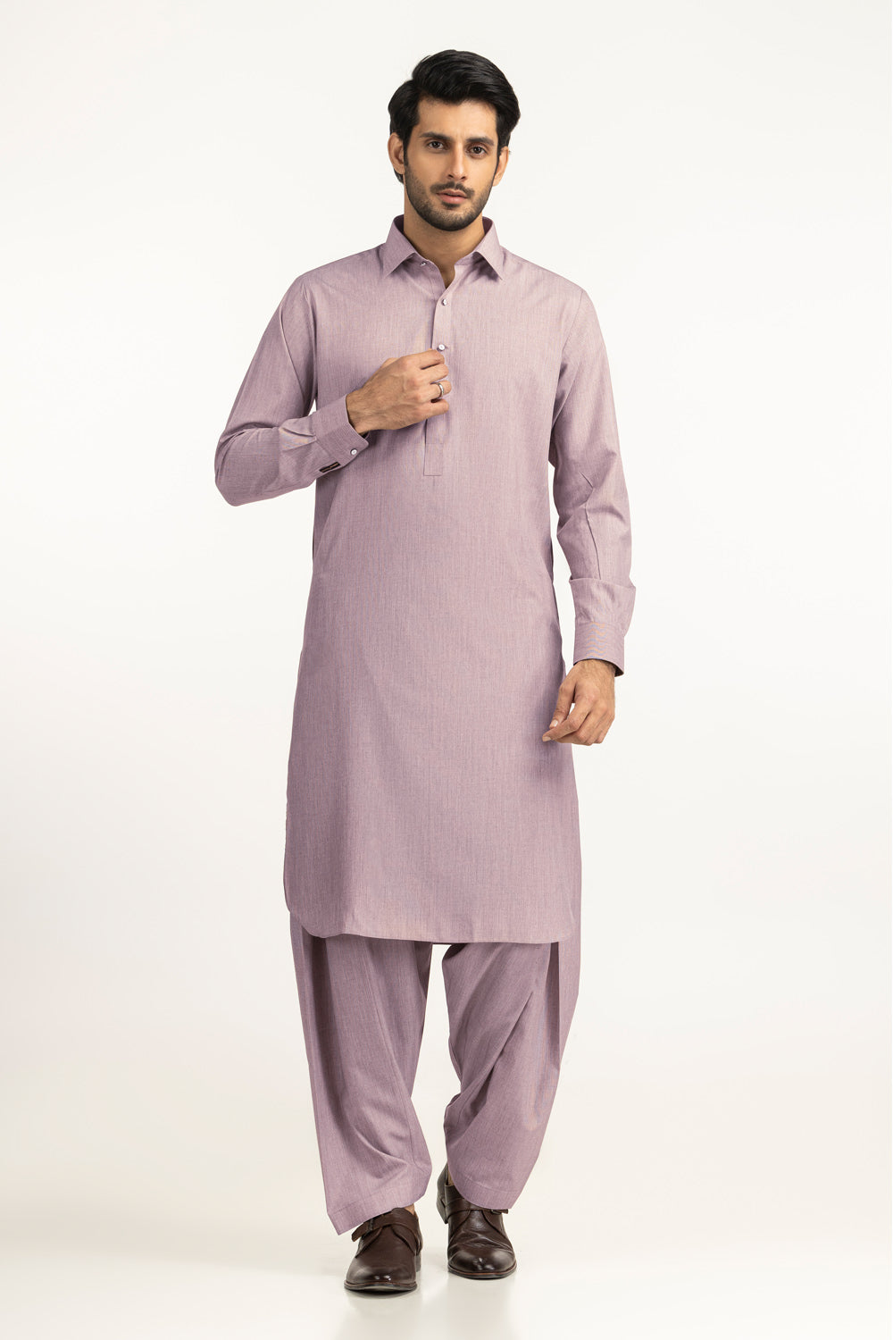 Sada Bahar Unstitched Fabric Blended-LF