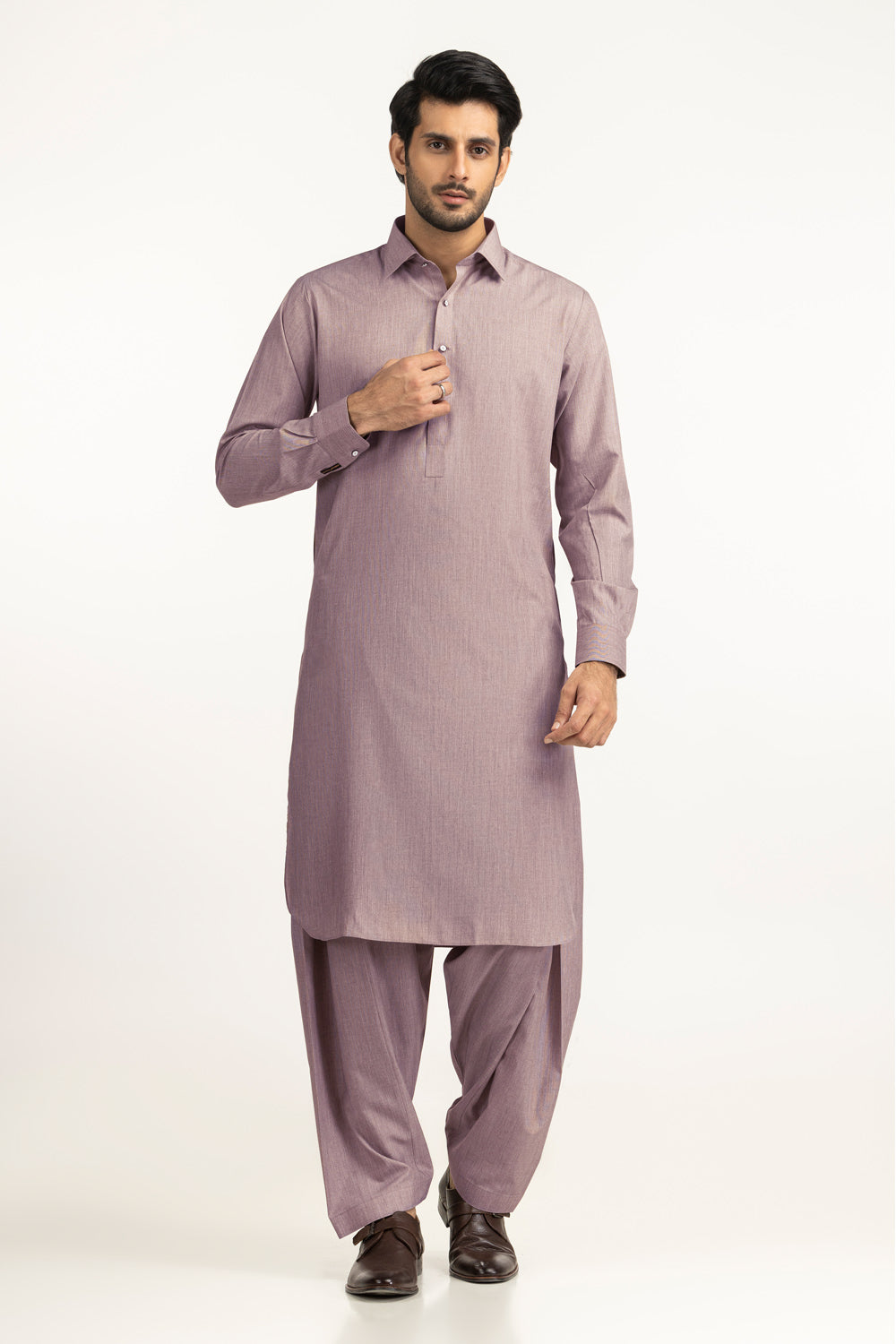 Sada Bahar Unstitched Fabric Blended-LF