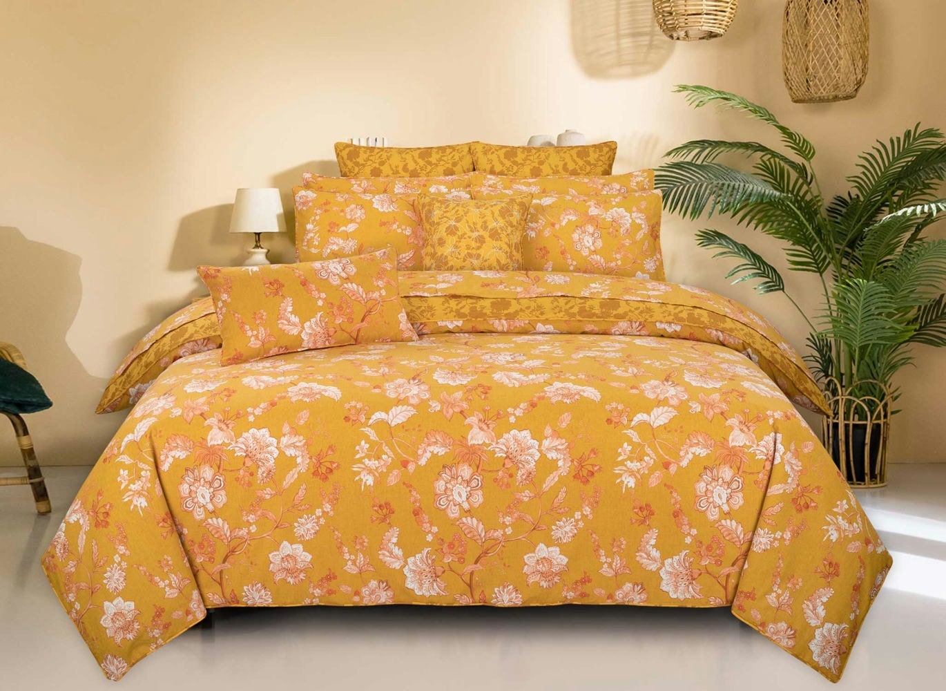 Saffron T-200 Quilt Cover Set