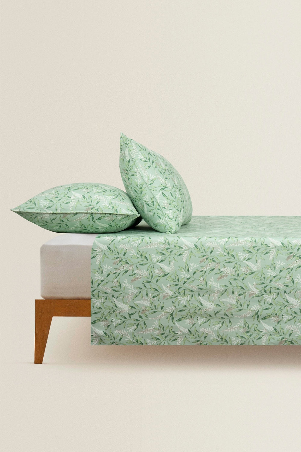 Sage Green T-200 Bed Sheet Set