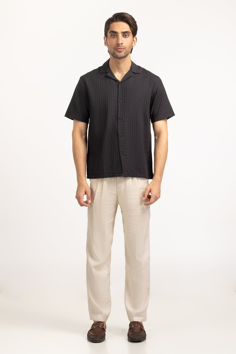 Regular Fit Casual Shirts MN-CS-SS25-187