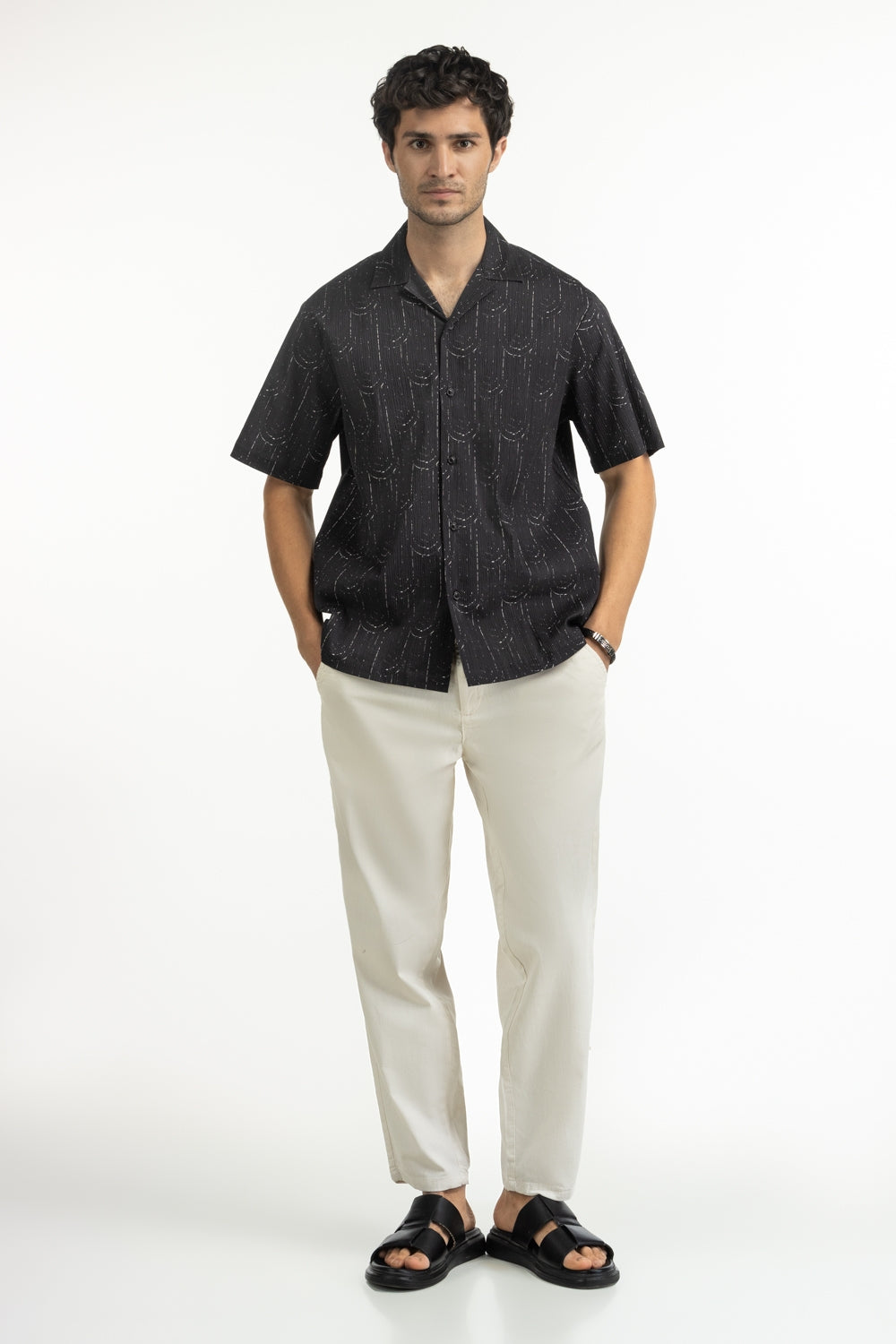 Regular Fit Casual Shirts MN-CS-SS25-233