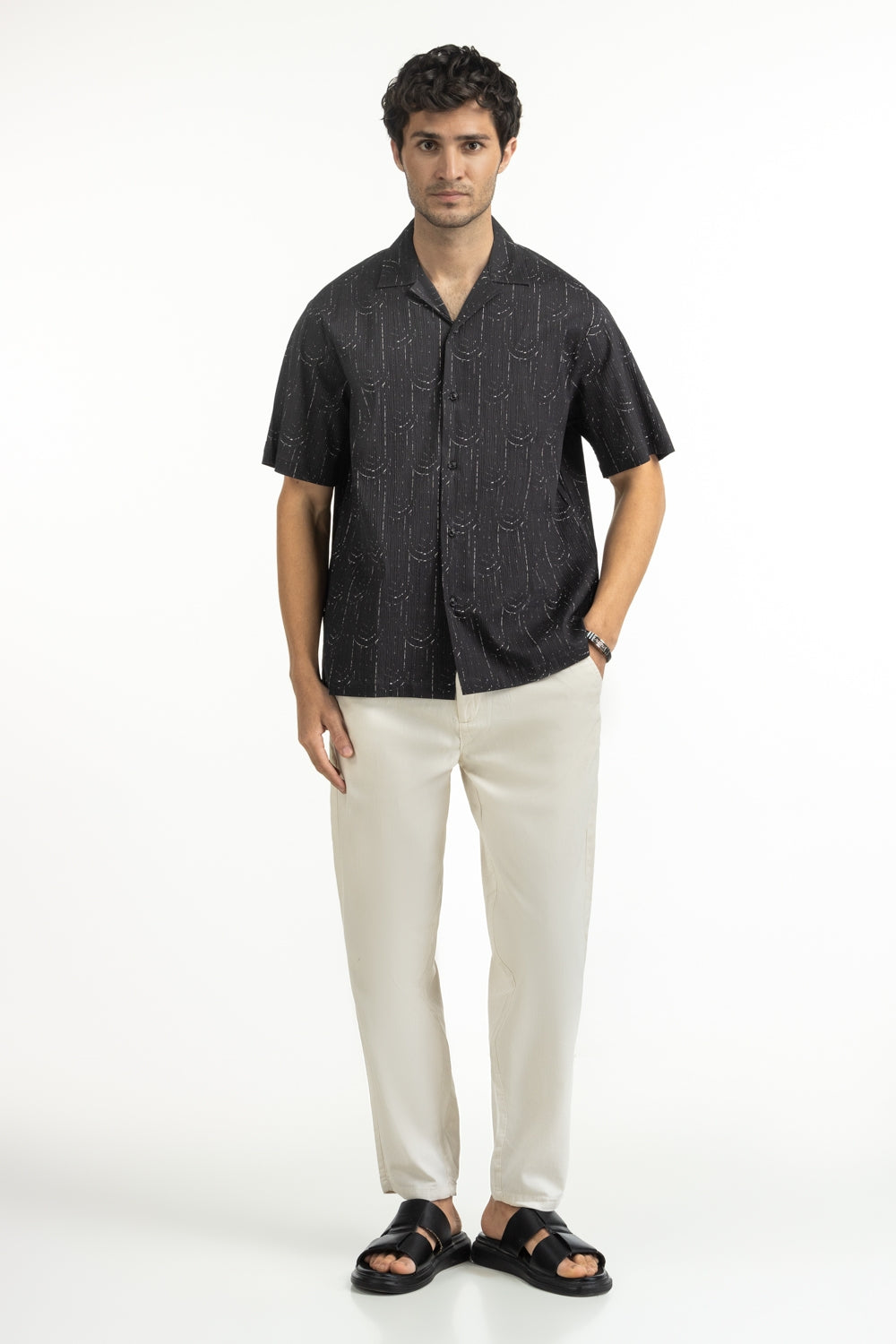 Regular Fit Casual Shirts MN-CS-SS25-233