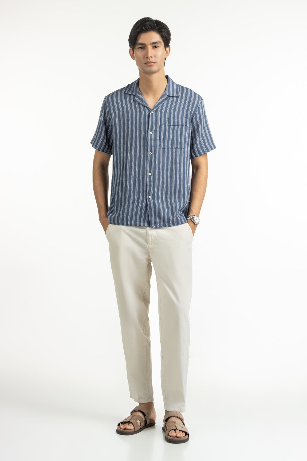 Regular Fit Casual Shirts MN-CS-SS25-191