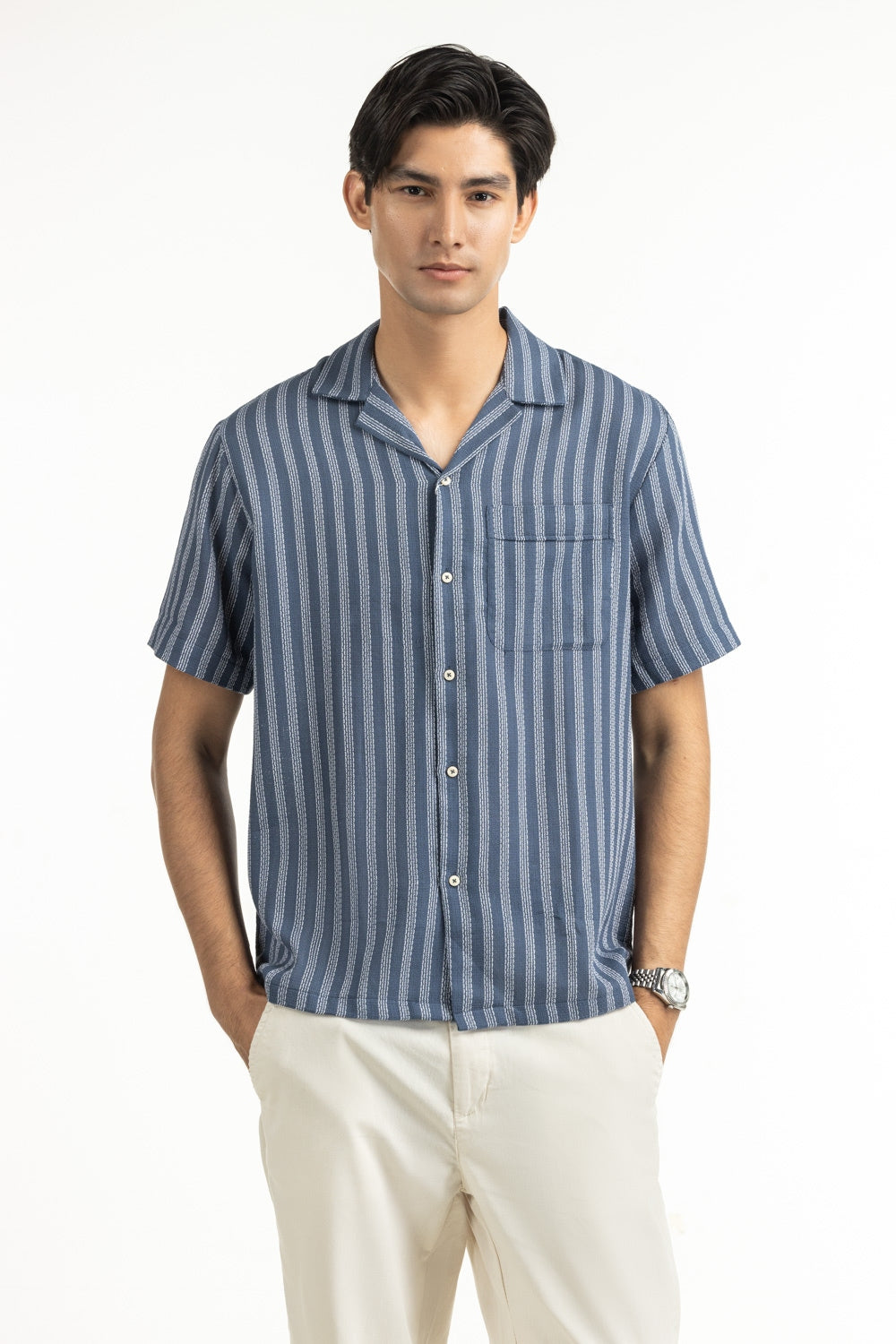 Regular Fit Casual Shirts MN-CS-SS25-191
