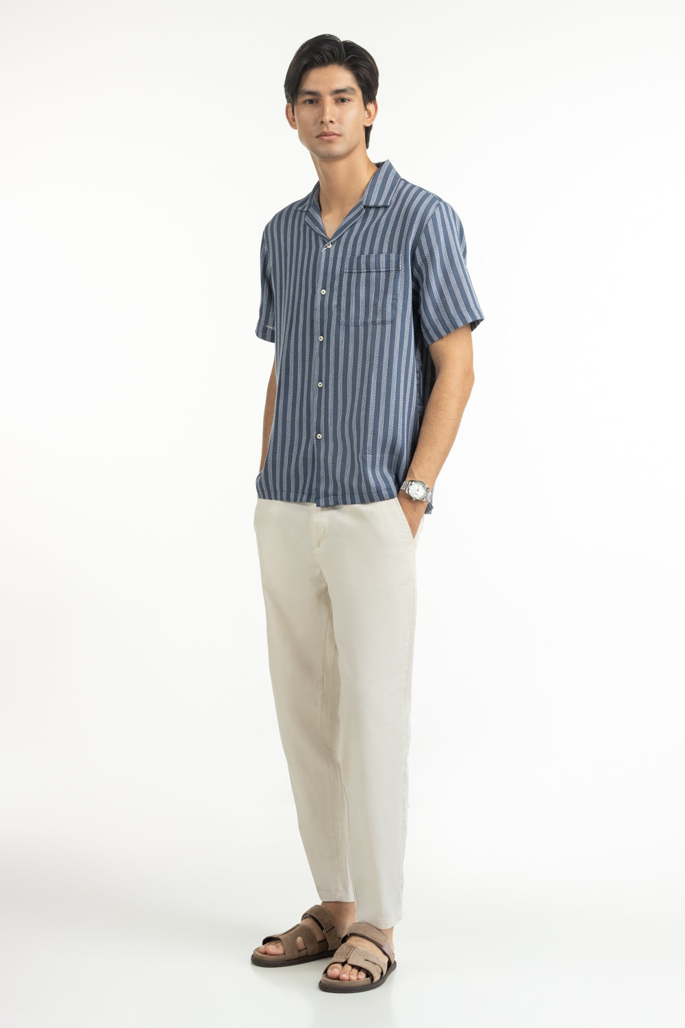 Regular Fit Casual Shirts MN-CS-SS25-191