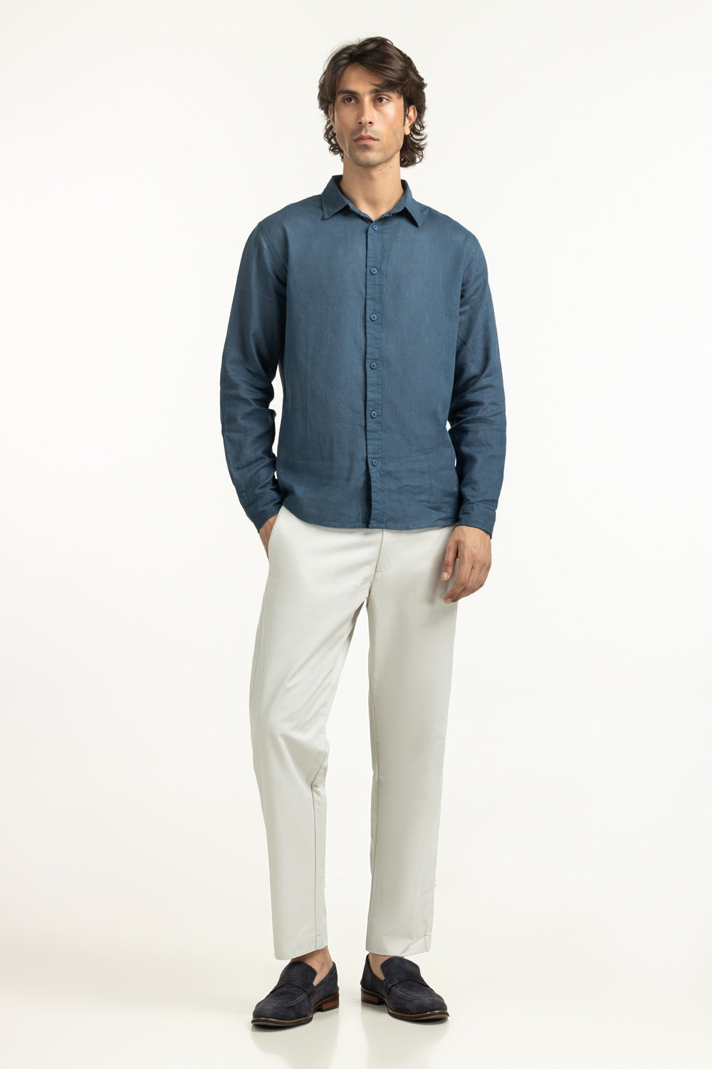 Regular Fit Casual Shirts MN-CS-SS25-214