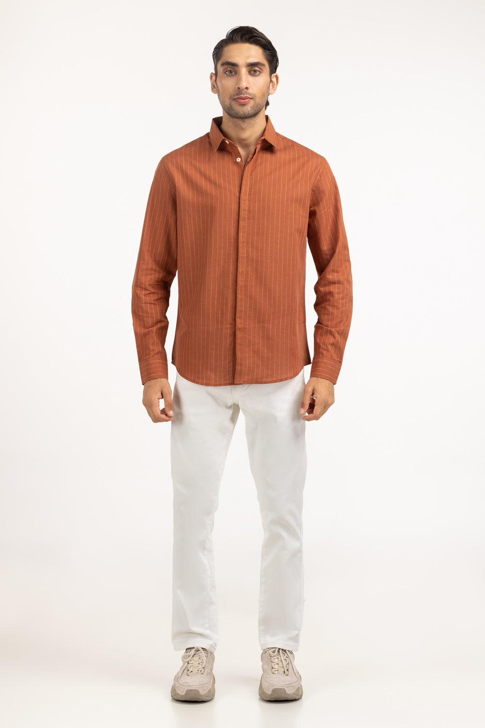Regular Fit Casual Shirts MN-CS-SS25-198