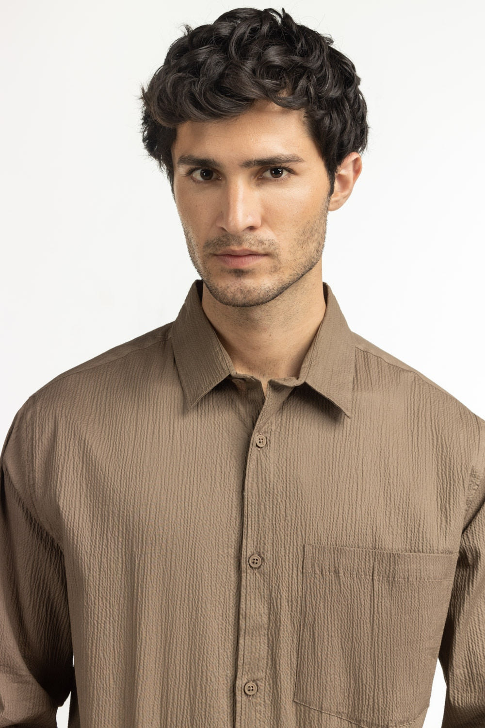 Regular Fit Casual Shirts MN-CS-SS25-238