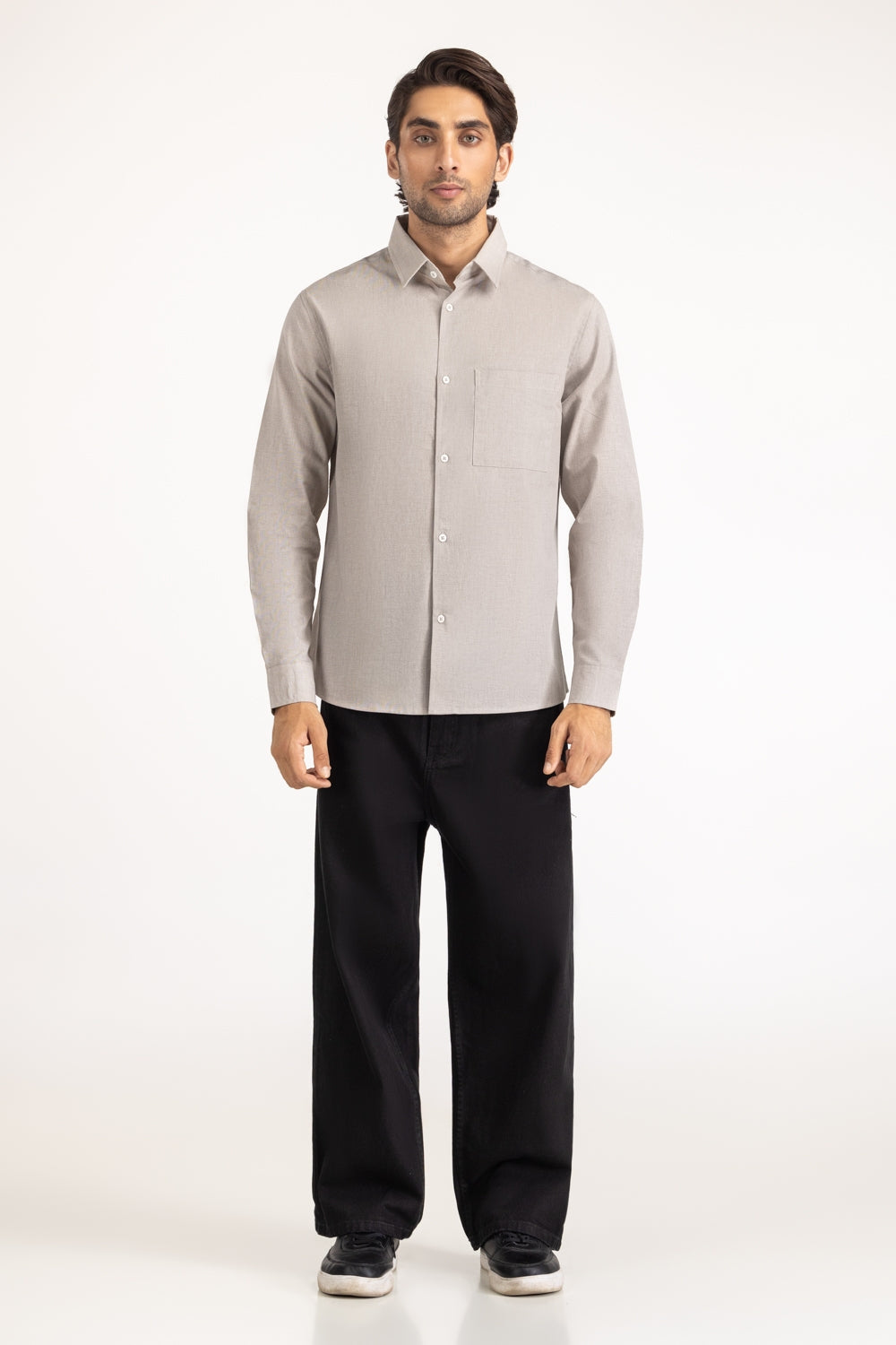 Regular Fit Casual Shirts MN-CS-SS25-185