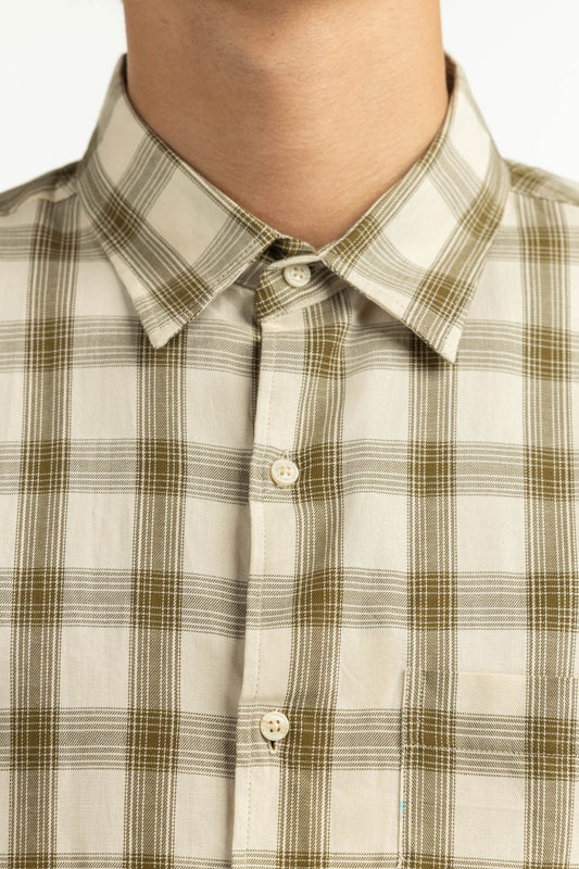 Regular Fit Casual Shirts MN-CS-SS25-197