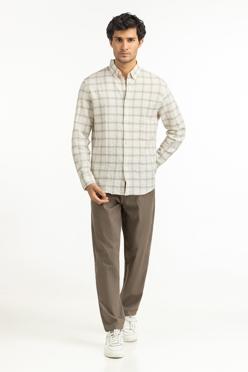 Regular Fit Casual Shirts MN-CS-SS25-235