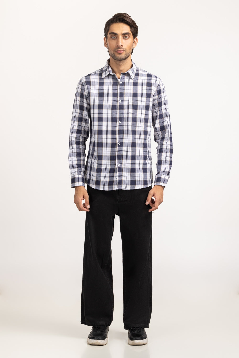 Regular Fit Casual Shirts MN-CS-SS25-195