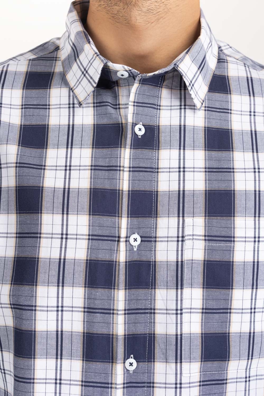 Regular Fit Casual Shirts MN-CS-SS25-195