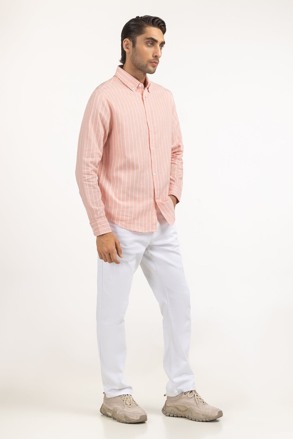 Regular Fit Casual Shirts MN-CS-SS25-193