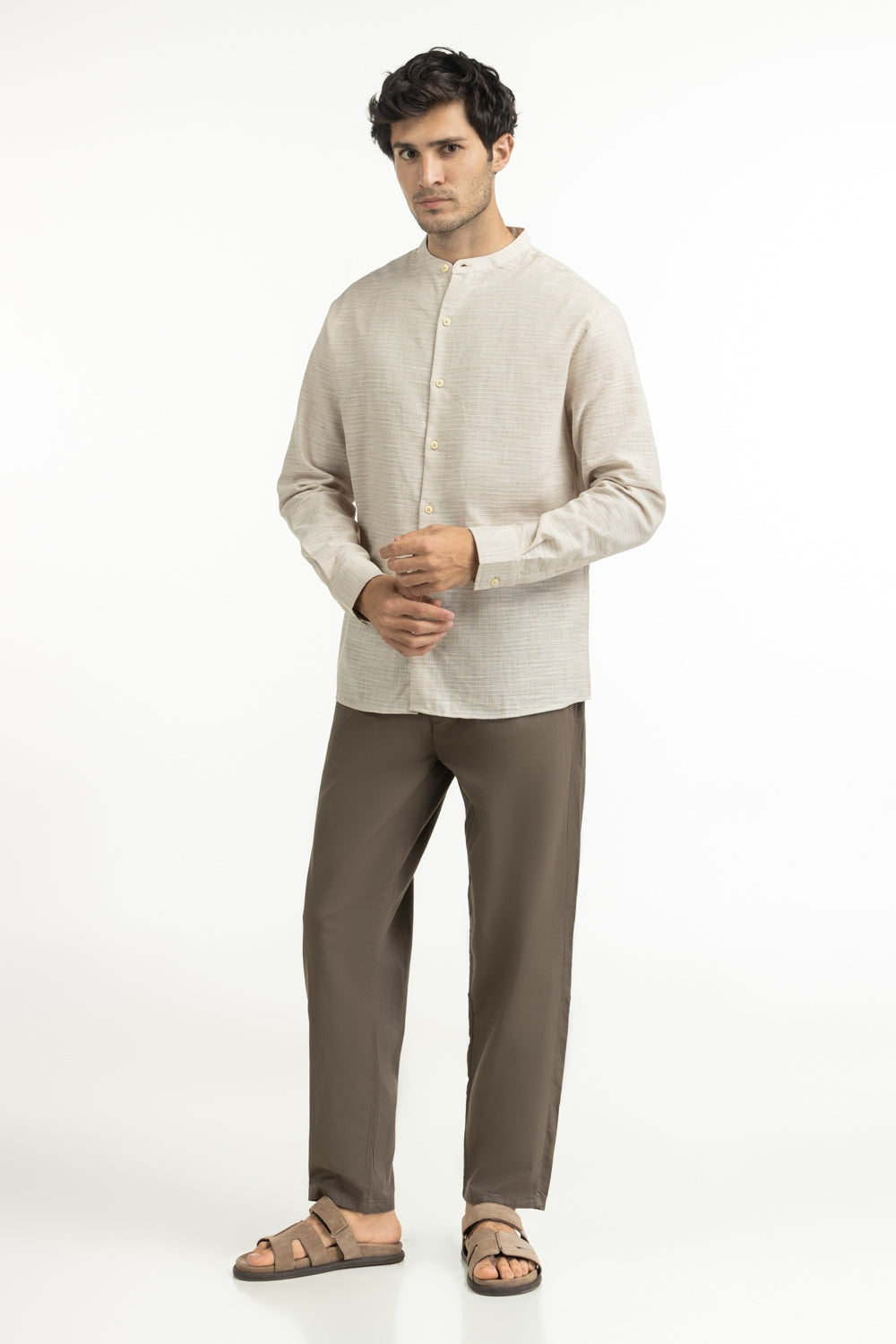 Regular Fit Casual Shirts MN-CS-SS25-179