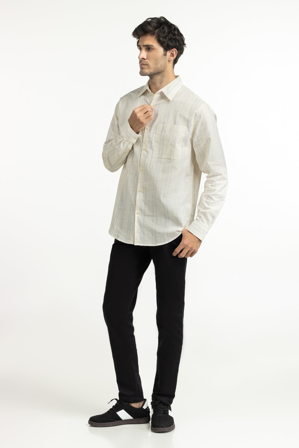 Regular Fit Casual Shirts MN-CS-SS25-183