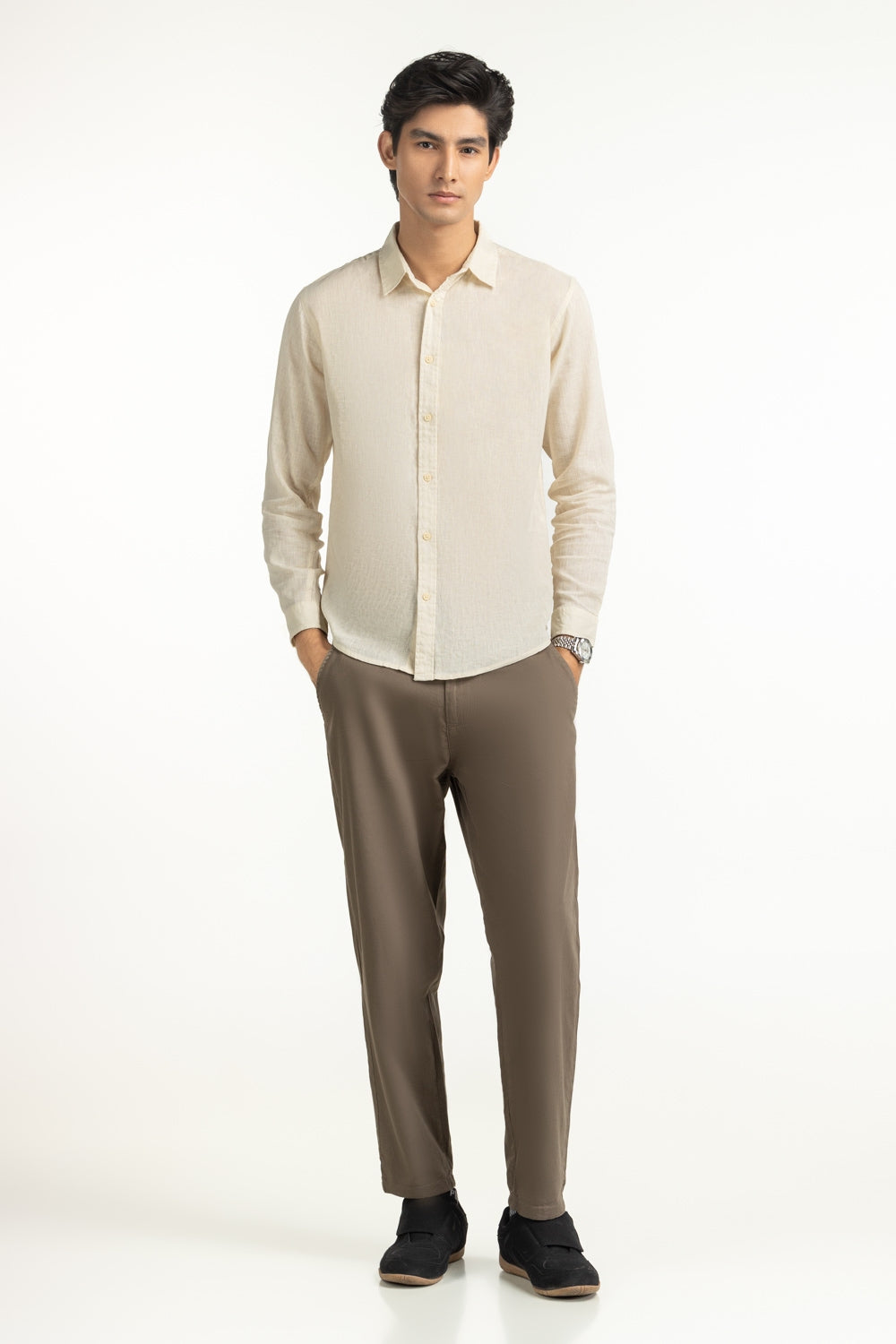Regular Fit Casual Shirts MN-CS-SS25-213