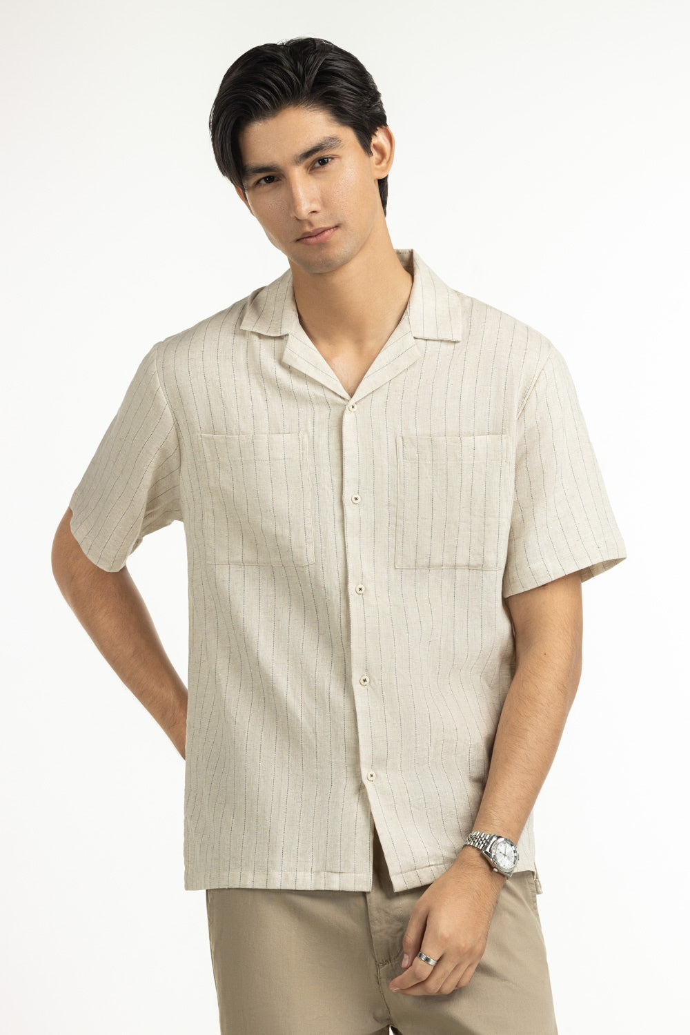 Regular Fit Casual Shirts MN-CS-SS25-184