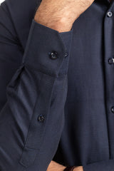 Dress Shirts Self Textured MN-FS-DP25-037