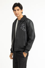 Regular Fit PU Jackets MN-JKT-WS24-045