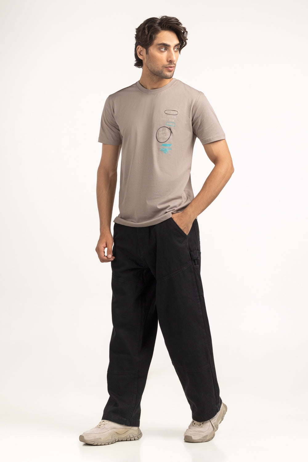 Regular Fit Tees MN-TS-SS25-044
