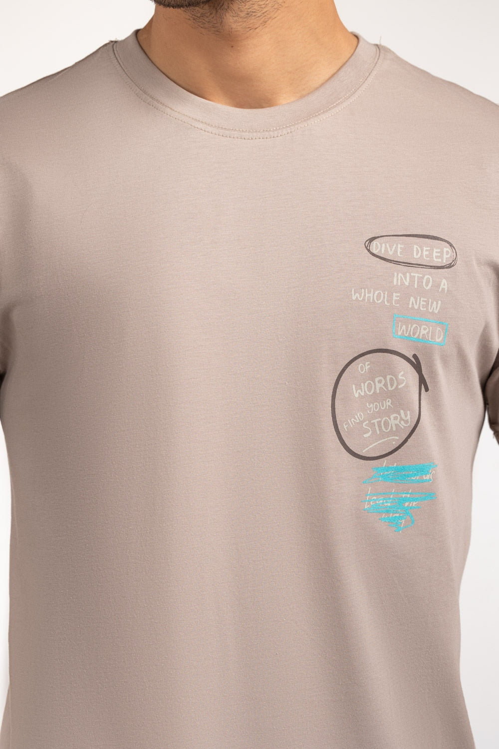 Regular Fit Tees MN-TS-SS25-044