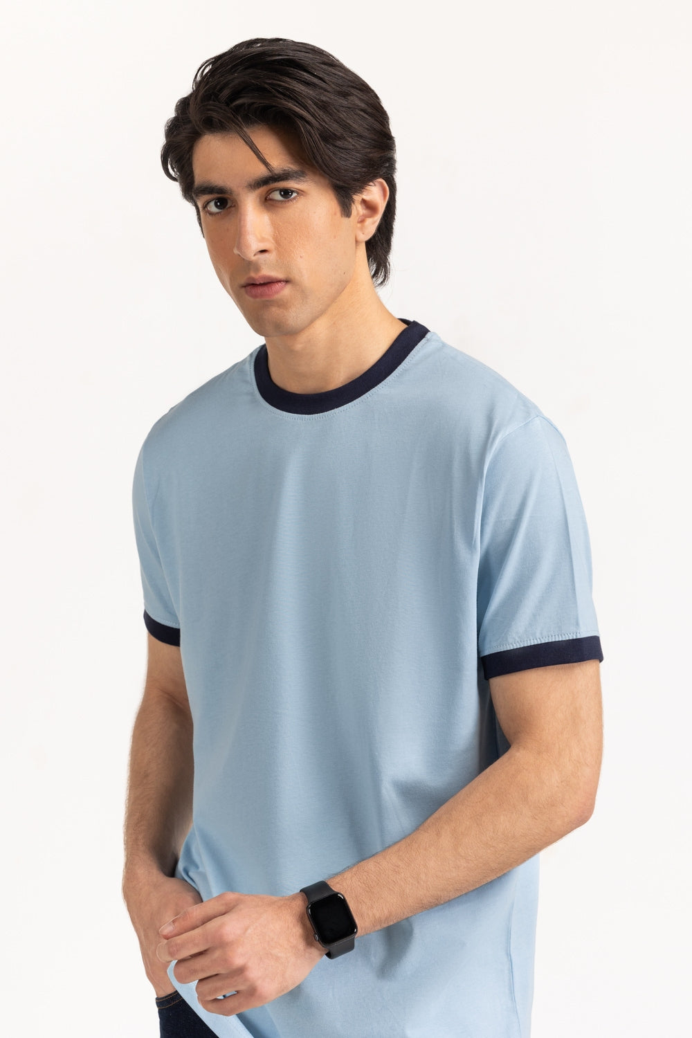 Contrast Color T-Shirt MN-TS-SS25-031