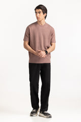 Sweater Knit T-Shirt MN-TS-SS25-212