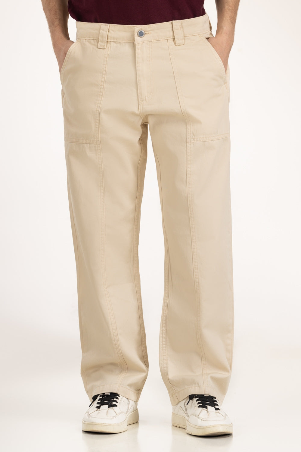 Straight Fit Trousers MN-TRC-SS25-003