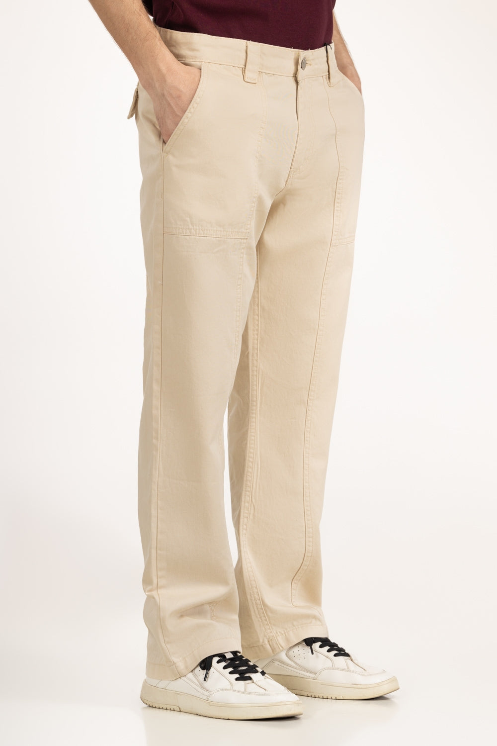 Straight Fit Trousers MN-TRC-SS25-003