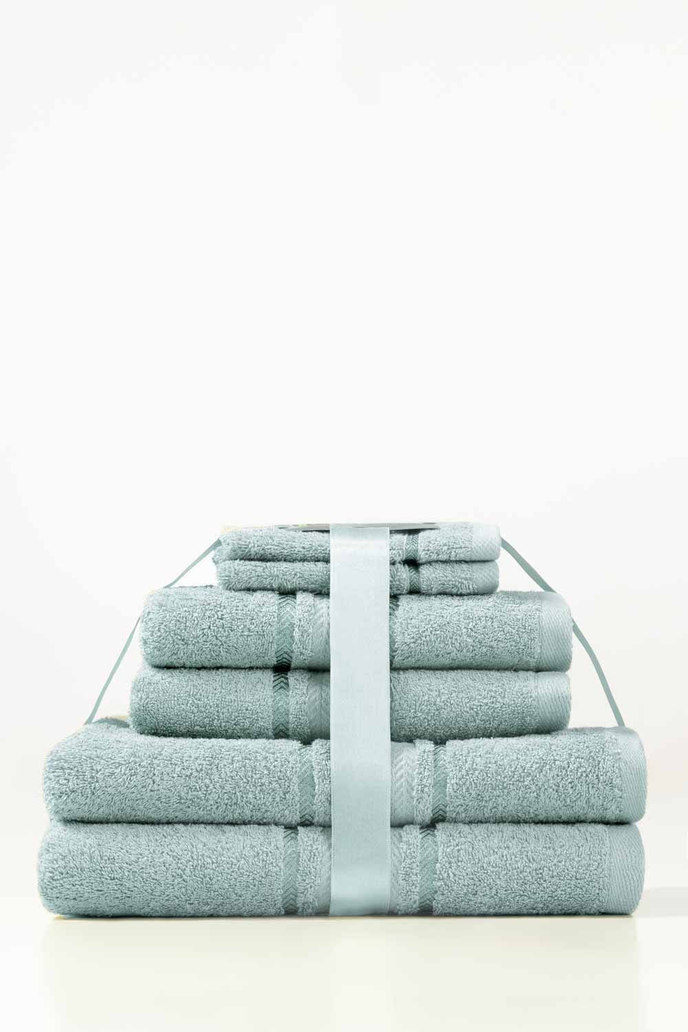 Salt water Combed Towel 6Pcs Set