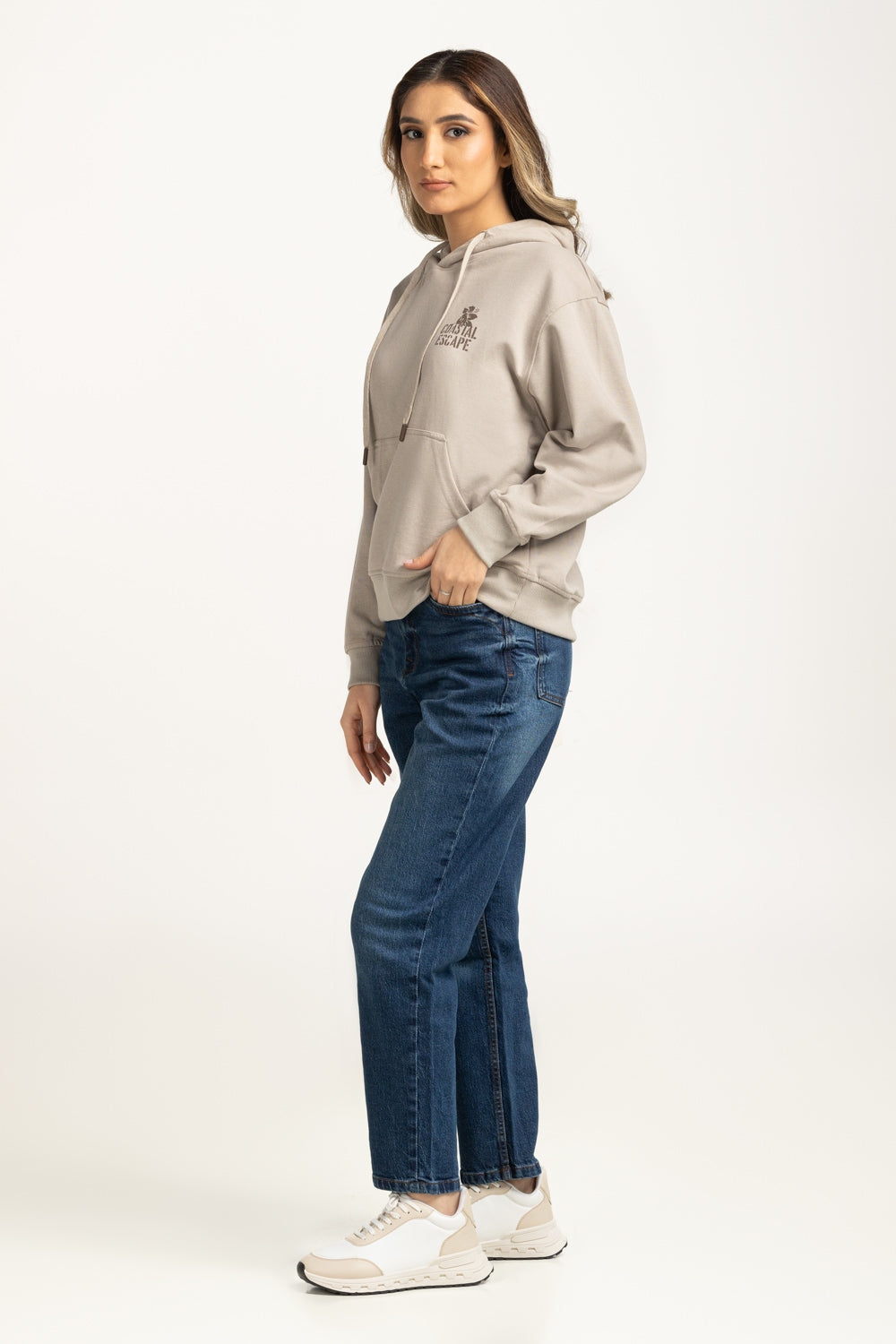 Women Blended Sweatshirt WM-POH-WS24-041