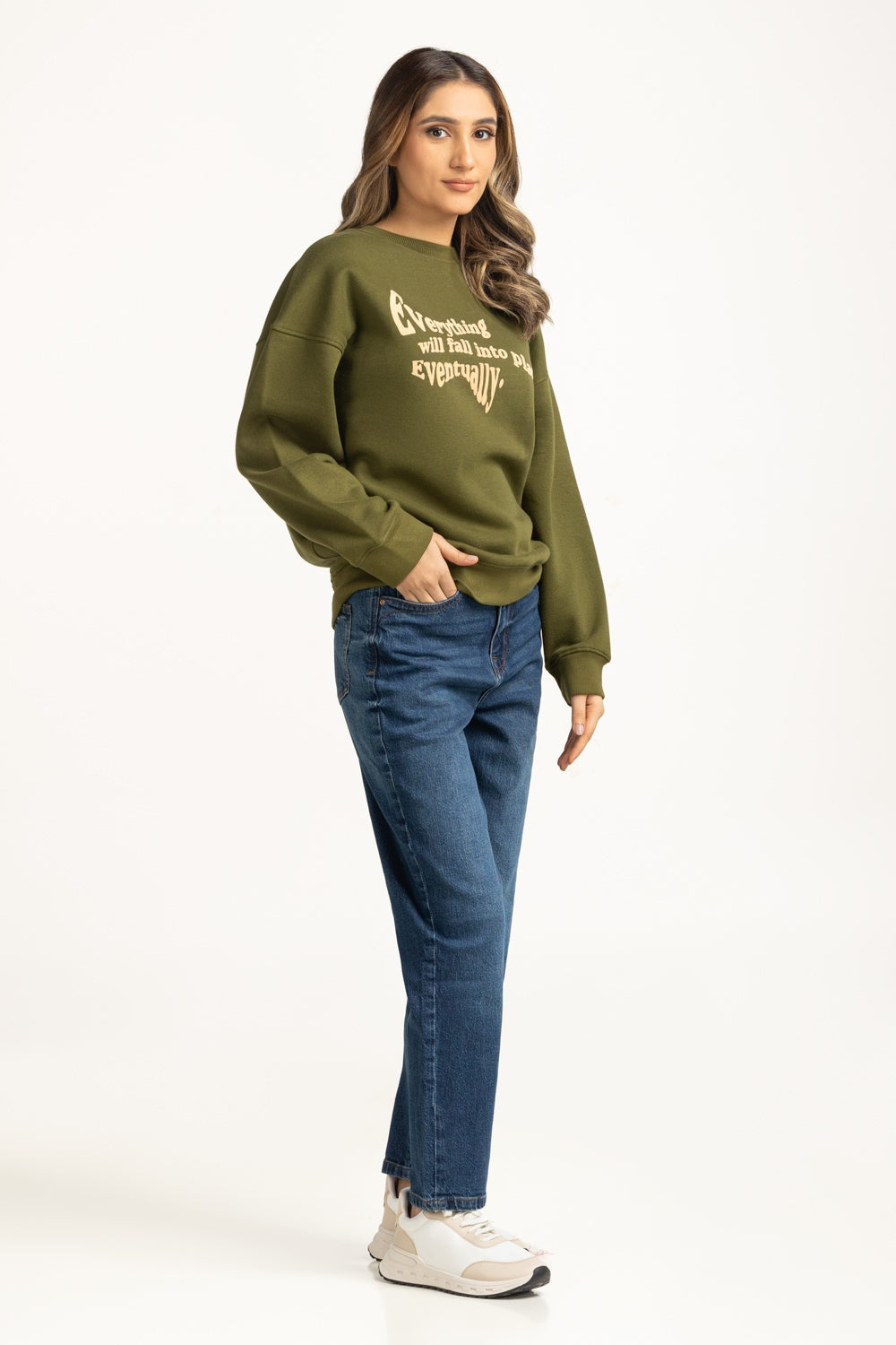Women Blended Sweatshirt WM-SWS-WS24-005
