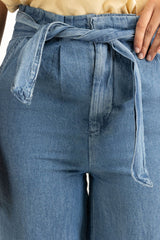 Straight Fit Wide Leg Trousers WM-NDJ-SS25-011