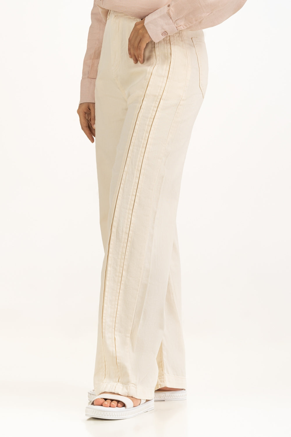 Straight Fit Wide Leg Trousers WM-NDJ-SS25-010