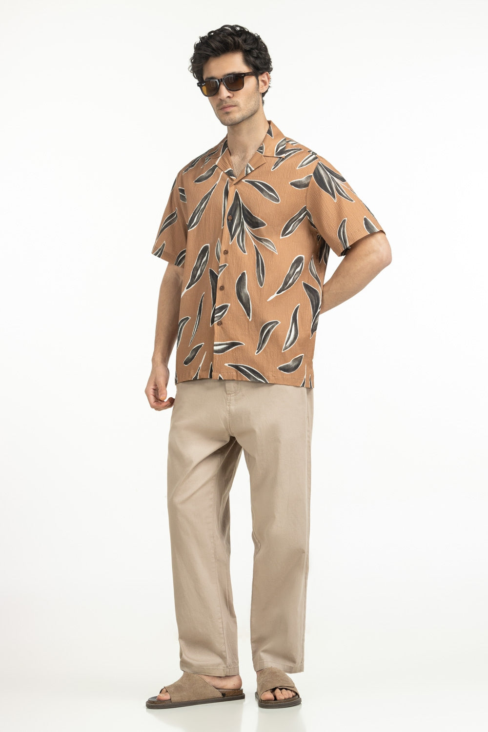 Regular Fit Casual Shirts MN-CS-SS25-229