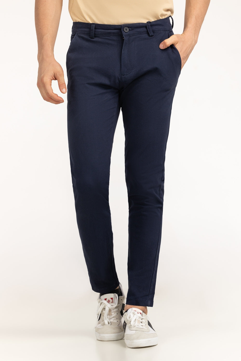 Slim Fit Khaki Pants MN-TRC-WS24-015